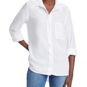 Bella Dahl White Button Down Shirt
